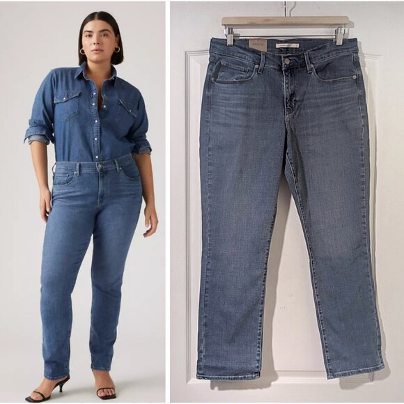 Levi's | Classic Straight Fit Jeans In Medium Wash - Picture 1 of 16